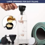 2 Pcs Protein Powder Container, Transportable Protein Powder Journey Comprise... - Image 5