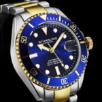 Stuhrling Authentic Males's Dive Watch, Swiss Motion, Stainless Metal, ... - Image 3