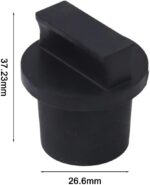 2Pcs Water Rowing Machine Tank Rubber Stopper Sealing Drain with Seali... - Image 5
