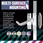 Cooler Grasp MasterAccessory GEM White Magnetized Multi-Floor Mount... - Image 4