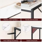 Console Desk, Slender Couch Desk Behind Sofa, 43.3” Entrance Desk wi... - Image 7