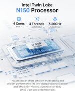 ACEMAGIC V1 Mini Computer Computer systems, Intel Twin Lake N150(Turbo 3.6GHz), 16G... - Image 3