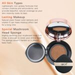 QueenDiary Moisture Cushion CC Cream Basis for Mature Pores and skin - Flaw... - Image 3