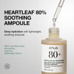 Anua Heartleaf 80 Soothing Ampoule, Hydration Facial Serum for Glass S... - Image 4
