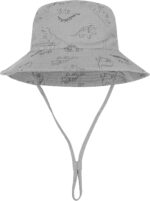 Child Solar Hat Toddler Bucket Hats Summer time Solar Protecting Youngsters Seashore Hats... - Image 3
