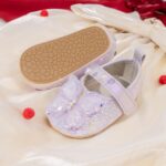 HsdsBebe Child Ladies Mary Jane Flats Non Slip Comfortable Sole Bowknot Princes... - Image 4