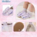 HsdsBebe Child Ladies Mary Jane Flats Non Slip Comfortable Sole Bowknot Princes... - Image 5