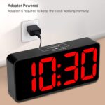 DreamSky Massive Digital Alarm Clock Massive Numbers for Seniors & Visually ... - Image 3
