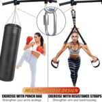 Pull Up Bar Joist Mounted -800 lbs Adjustabl Heavy Responsibility Chin Up Bar, P... - Image 6