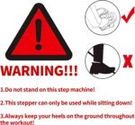 Mini Foldable Leg Exerciser Transportable Foot Pedal Train Machine Underneath... - Image 3