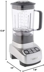 Cuisinart SPB-650P1 1 HP Blender, 7.8" x 10" x 13.6", Silver - Image 4