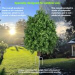 QIANYUN Boxwood Topiary Bush -Synthetic Topiary for Outside-Evergree... - Image 3