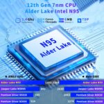 16 Inch Laptop computer Pc 2025, Gaming Laptop computer, 16GB RAM 1TB SSD, N95 Professional... - Image 3