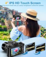 True 5K Digital Digital camera for Images - 80MP WiFi Vlogging Digital camera for... - Image 4