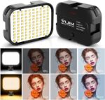 VIJIM VL100C Bi-Shade LED Video Mild on Digicam,Mini Rechargeable 2000... - Image 3