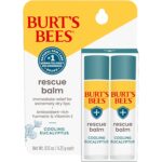 Burt's Bees 100% Pure Origin Rescue Lip Balm With Beeswax and Antio... - Image 6
