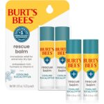 Burt's Bees 100% Pure Origin Rescue Lip Balm With Beeswax and Antio... - Image 8