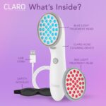 Spa Sciences CLARO Clinically Confirmed Blue & Purple LED Pimples Remedy Lig... - Image 6