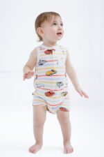 Scorching Wheels Child 2 Pack Rompers New child to Toddler Sizes (New child - 24 M... - Image 3