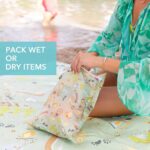 Bumkins Waterproof Moist Bag for Child, Journey, Swim Swimsuit, Fabric Diapers,... - Image 4