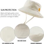 JANGANNSA Cotton Child Solar Hat Toddler Toddler Boys Women Bucket Hats Su... - Image 5
