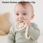 3 Pack Ring Teether Child Toddler Toys, Child Necessities, Silicone Teethi... - Image 5