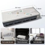 ZEEBABA Child Play Mat, 59"x59" Foldable & Reversable Massive Child Mat, 0... - Image 5