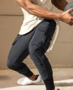 Surenow Mens Operating Jogger Pants Exercise Athletic Sweatpants Lightwei... - Image 5