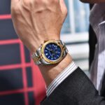 Pagani Design Males's Chronograph Quartz Watch, Stainless Metal Strap, W... - Image 4