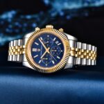 Pagani Design Males's Chronograph Quartz Watch, Stainless Metal Strap, W... - Image 7