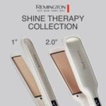 Remington Shine Remedy 1 inch Hair Straightener Iron, Flat Iron Infus... - Image 4