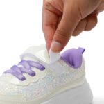 RUNSIDE Women Glitter Sneakers Light-weight Youngsters Sparkle Tennis Footwear w... - Image 4