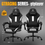 GTRACING Gaming Chair Ergonomic Workplace Chair with Foot Relaxation & Pocket S... - Image 3