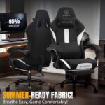 GTRACING Gaming Chair Ergonomic Workplace Chair with Foot Relaxation & Pocket S... - Image 4