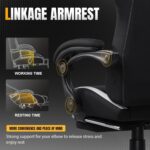 GTRACING Gaming Chair Ergonomic Workplace Chair with Foot Relaxation & Pocket S... - Image 8