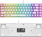 Snpurdiri 60% % Gaming Keyboard, Compact RGB Backlit Ergonomic S... - Image 3