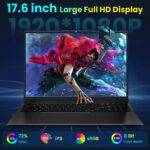 jumper 17.6 Inch Laptop computer Pc, Home windows 11 Laptop computer with 100% sRGB IPS... - Image 3