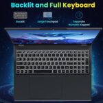 jumper 17.6 Inch Laptop computer Pc, Home windows 11 Laptop computer with 100% sRGB IPS... - Image 7