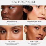 Saie Solar Soften Cream Bronzer - Buildable Balm Face Bronzer for Effortle... - Image 4