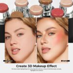 3PC Anglicolor Highlighter Lengthy Lasting,Contour Stick Make-up Naturally... - Image 6