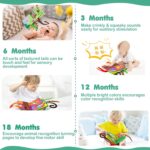 beiens Child Books Toys, Contact and Really feel Crinkle Material Guide for Toddler B... - Image 4