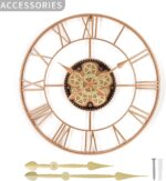 29 Inch Giant Wall Clocks for Dwelling Room Decor with Transferring Gears,Larg... - Image 3