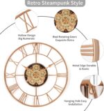 29 Inch Giant Wall Clocks for Dwelling Room Decor with Transferring Gears,Larg... - Image 4