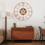 29 Inch Giant Wall Clocks for Dwelling Room Decor with Transferring Gears,Larg... - Image 7