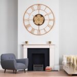 29 Inch Giant Wall Clocks for Dwelling Room Decor with Transferring Gears,Larg... - Image 8