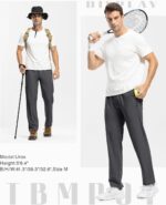 TBMPOY Males's Light-weight Mountain climbing Journey Pants Breathable Athletic Fishi... - Image 4