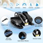 Underneath Desk Elliptical Machine, Ellipse Leg Exerciser for Seniors Grownup... - Image 4