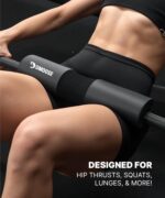 DMoose Health Barbell Pad for Hip Thrust, Squat & Lunges - Non-Slip T... - Image 3