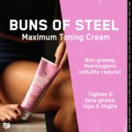 SteelFit Most Firming Cellulite Cream, Buns of Metal - Pores and skin Firming ... - Image 3