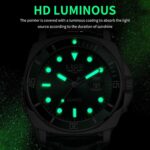 Quartz Watches for Males,Stainless Metal Waterproof Analog Watch,Luxurious ... - Image 6